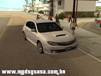 Subaru Impreza WRX 2008 para GTA San Andreas